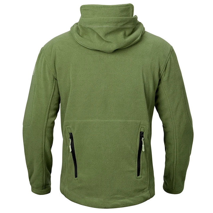 Męska kurtka softshell z długim rękawem materiał funkcjonalny