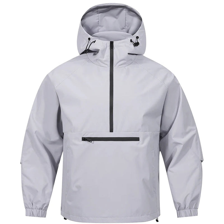 Men's Softshell Jacket With Hood Long Sleeve Weather Resistant Casual Outdoor