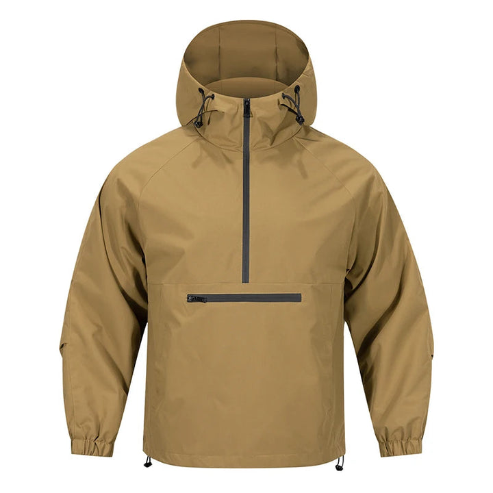 Men's Softshell Jacket With Hood Long Sleeve Weather Resistant Casual Outdoor