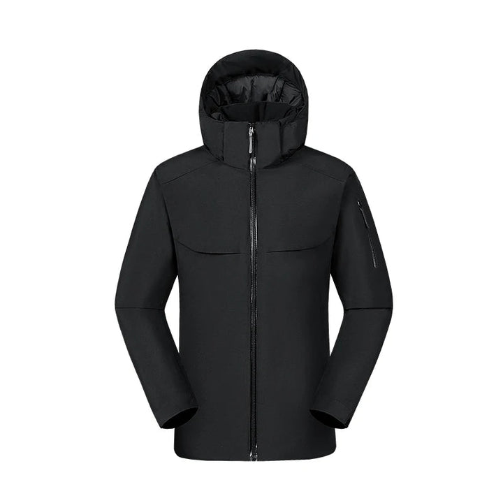 Veste softshell homme avec capuche décontractée et fonctionnelle