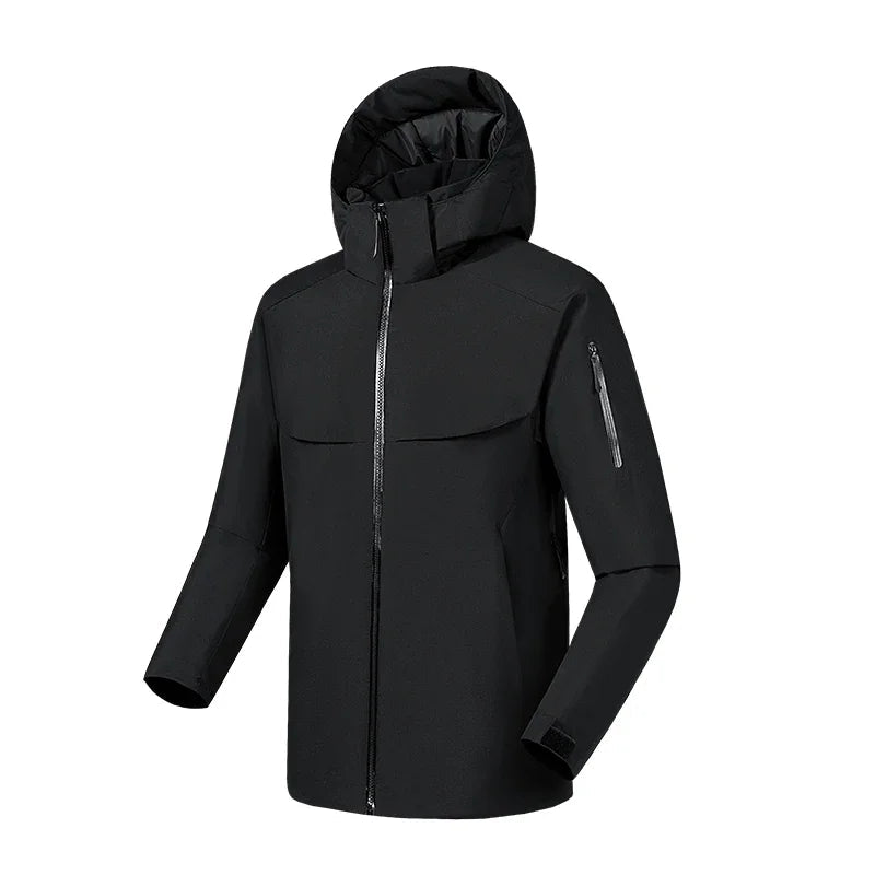 Veste softshell homme avec capuche décontractée et fonctionnelle