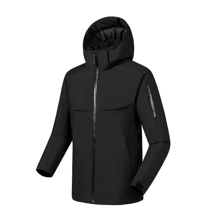 Veste softshell homme avec capuche décontractée et fonctionnelle