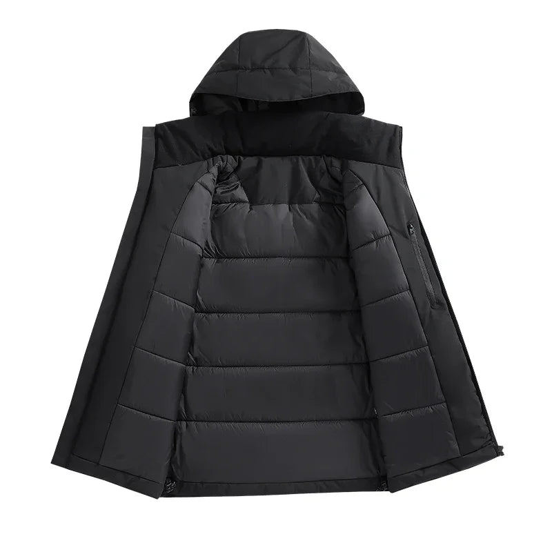 Veste softshell homme avec capuche décontractée et fonctionnelle