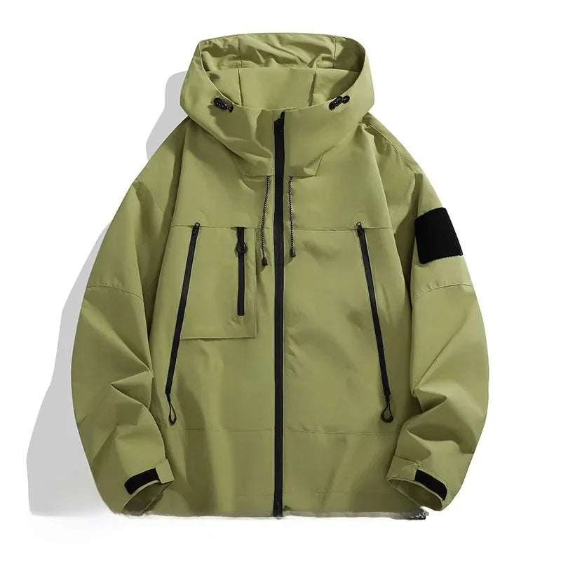 Veste softshell homme avec capuche moderne et poches pratiques