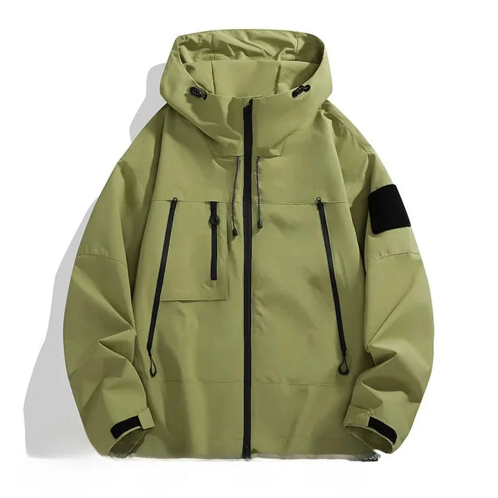 Veste softshell homme avec capuche moderne et poches pratiques