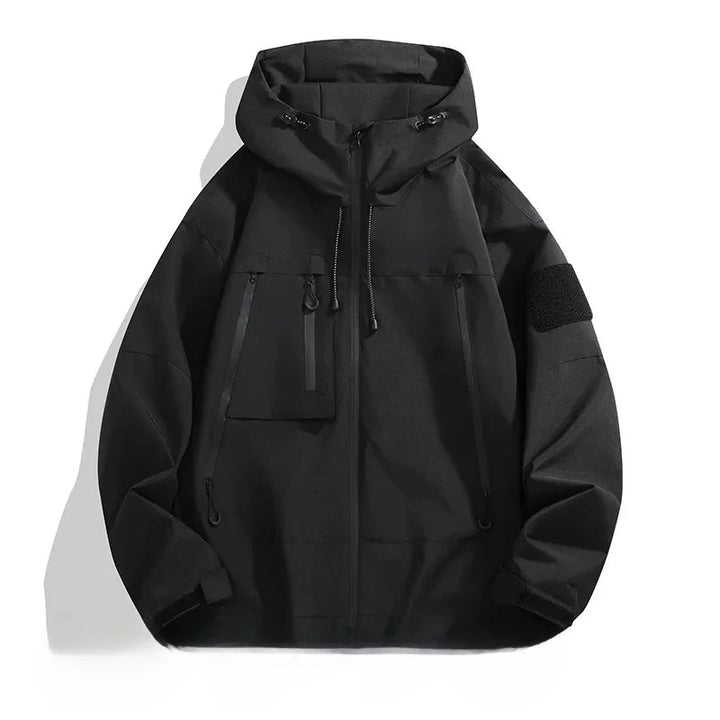 Veste softshell homme avec capuche moderne et poches pratiques