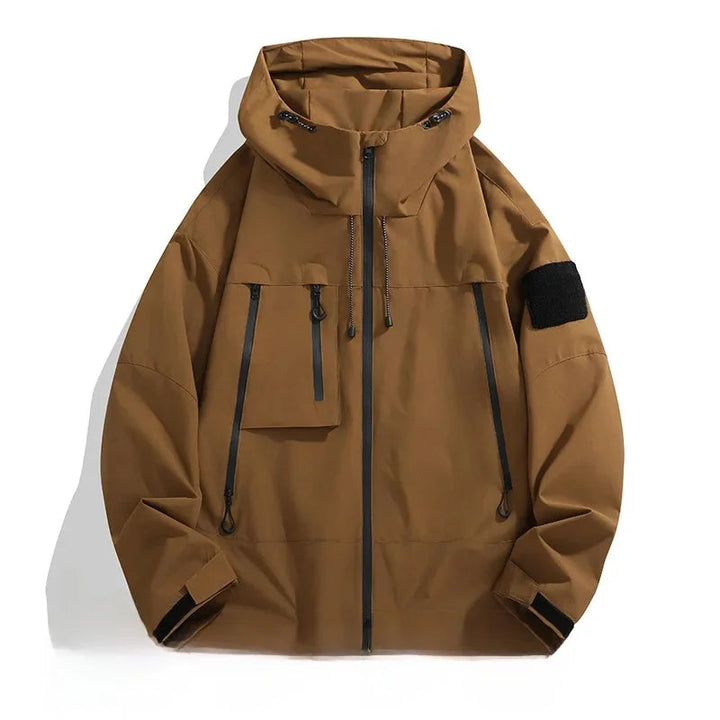 Veste softshell homme avec capuche moderne et poches pratiques