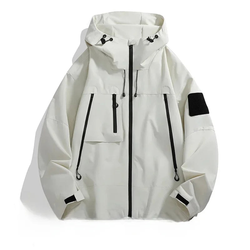 Veste softshell homme avec capuche moderne et poches pratiques