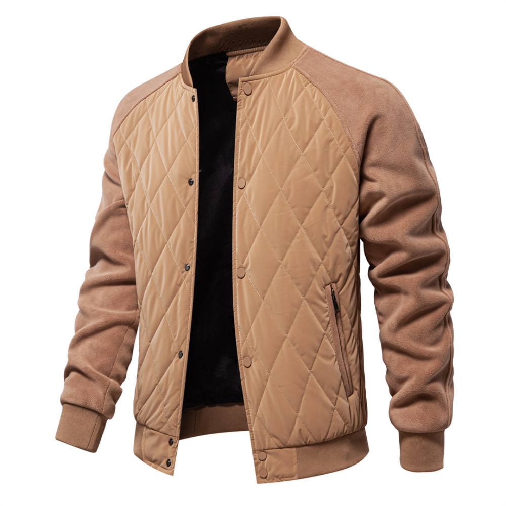 Herren Steppjacke Warm Modern Sportlich 1