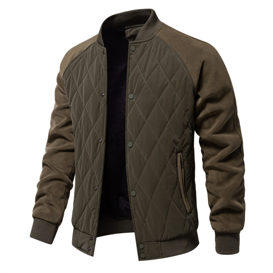 Herren Steppjacke Warm Modern Sportlich 2