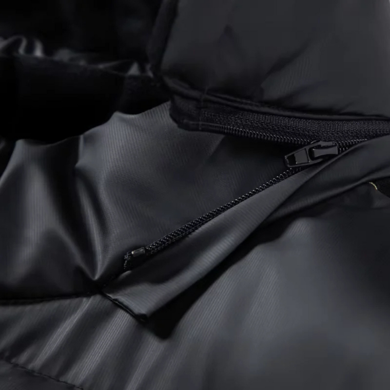 Herren Steppjacke mit Kapuze Sportlich 4