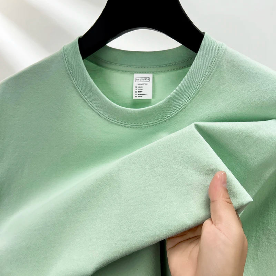 Men's T-Shirt Cotton Classic Crew Neck Relaxed