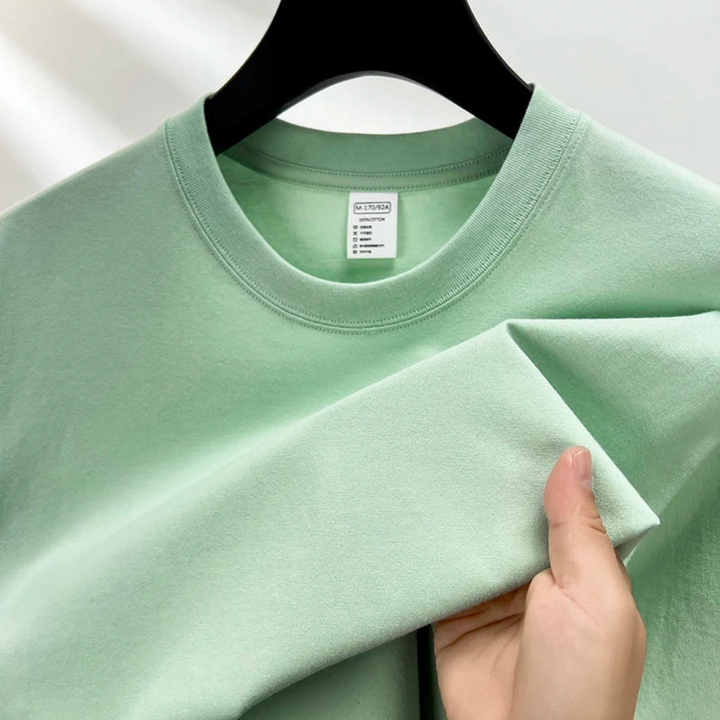 Men's T-Shirt Cotton Classic Crew Neck Relaxed