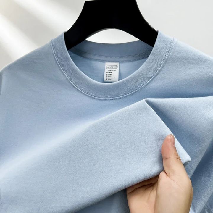 Men's T-Shirt Cotton Classic Crew Neck Relaxed