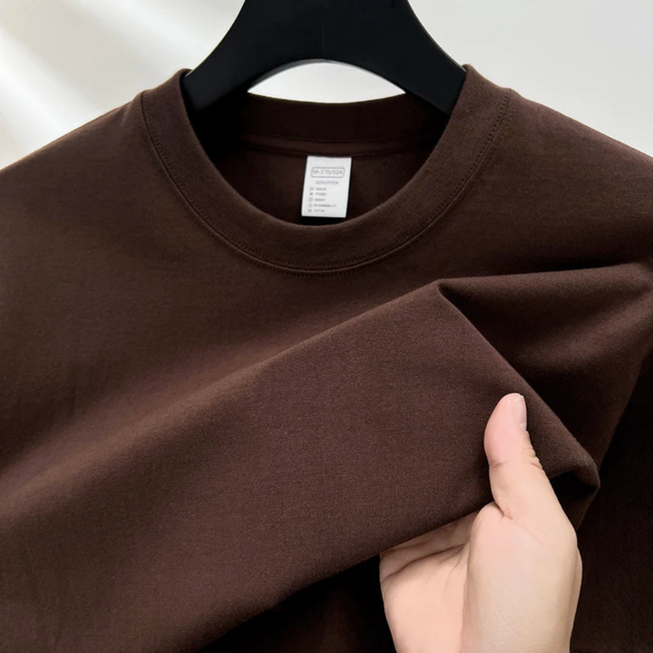 Men's T-Shirt Cotton Classic Crew Neck Relaxed
