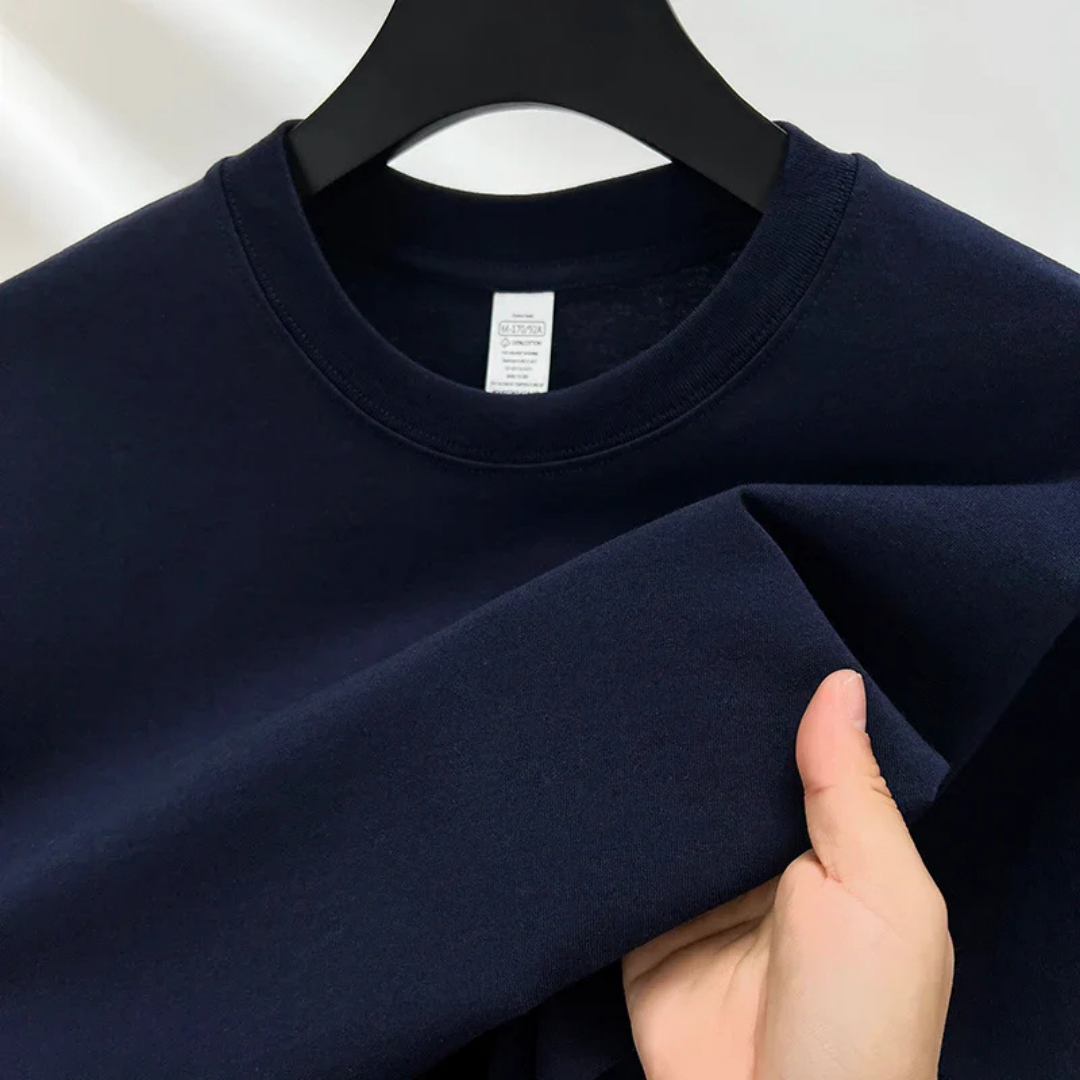 Men's T-Shirt Cotton Classic Crew Neck Relaxed