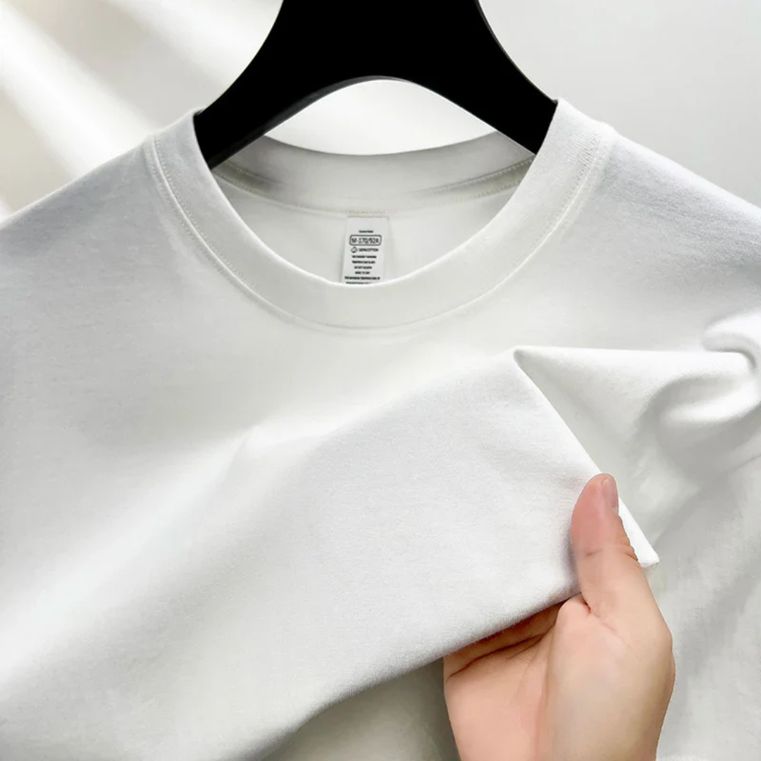 Men's T-Shirt Cotton Classic Crew Neck Relaxed