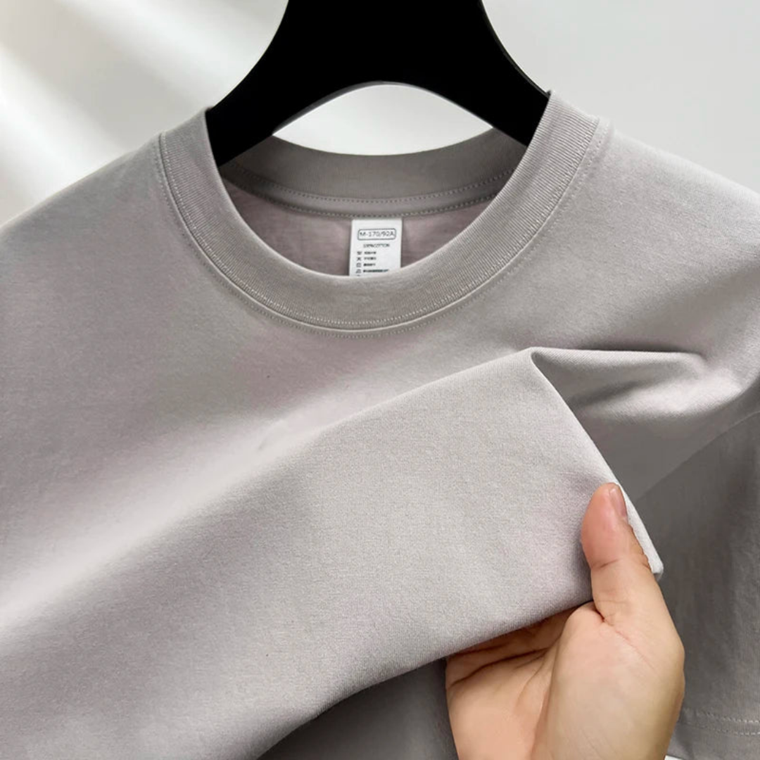 Men's T-Shirt Cotton Classic Crew Neck Relaxed