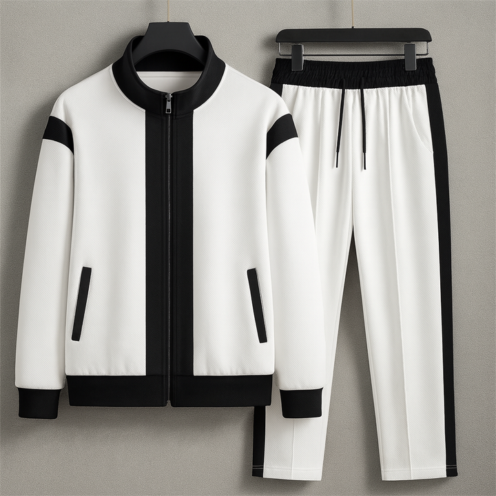 Herren Trainingsanzug Atmungsaktiv Modern Sportlich 6