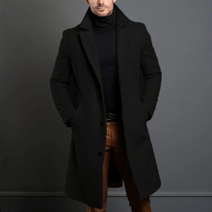Manteau trench pour hommes Matériau de haute qualité Style classique