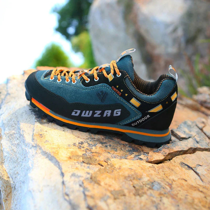 Men's Hiking Shoes Leather Sporty For Outdoor Activities