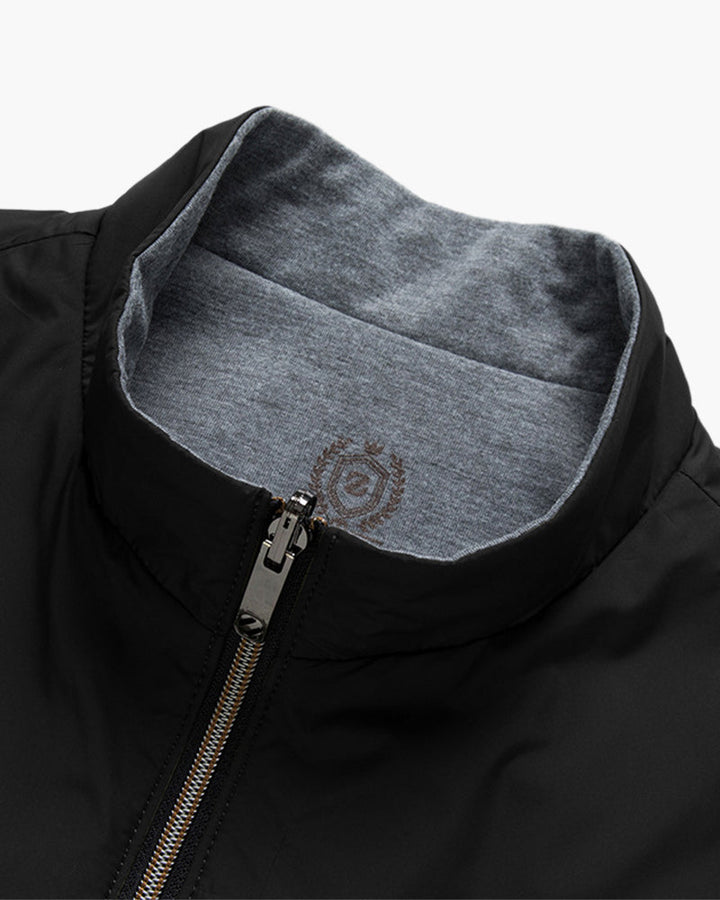 Men's Vest Lightweight Sporty Bodywarmer with Soft Lining and Zipper Pockets