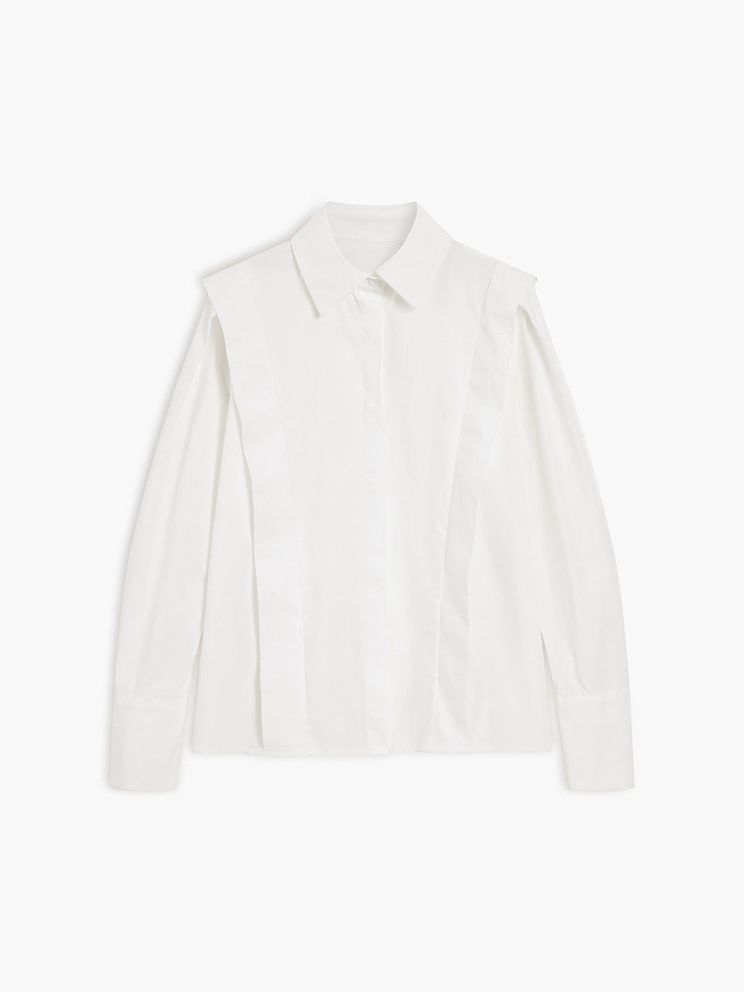 Long Sleeve Button-Down Shirt Women - Cotton Classic Button-Down Design