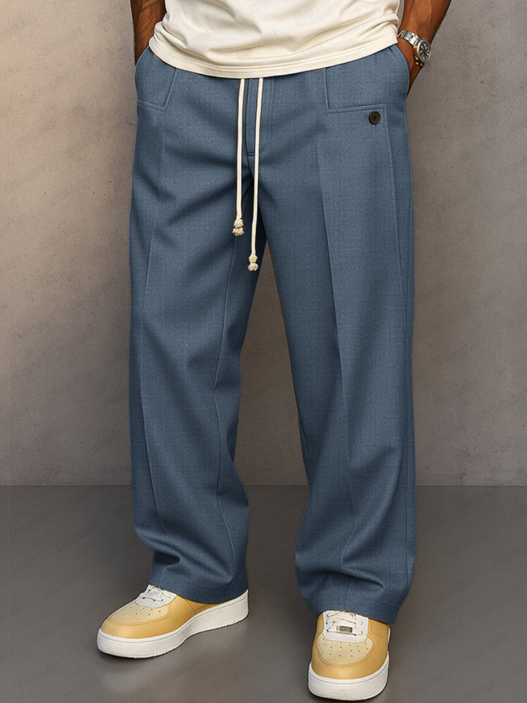 Herrenhose Urban Style mit Kordelzug und Taschen 2