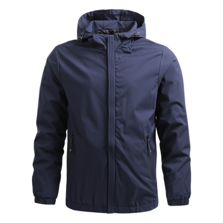Veste homme respirante sportive avec capuche