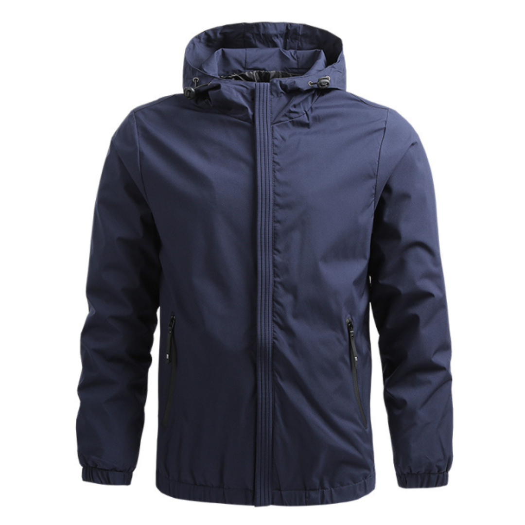 Veste homme respirante sportive avec capuche