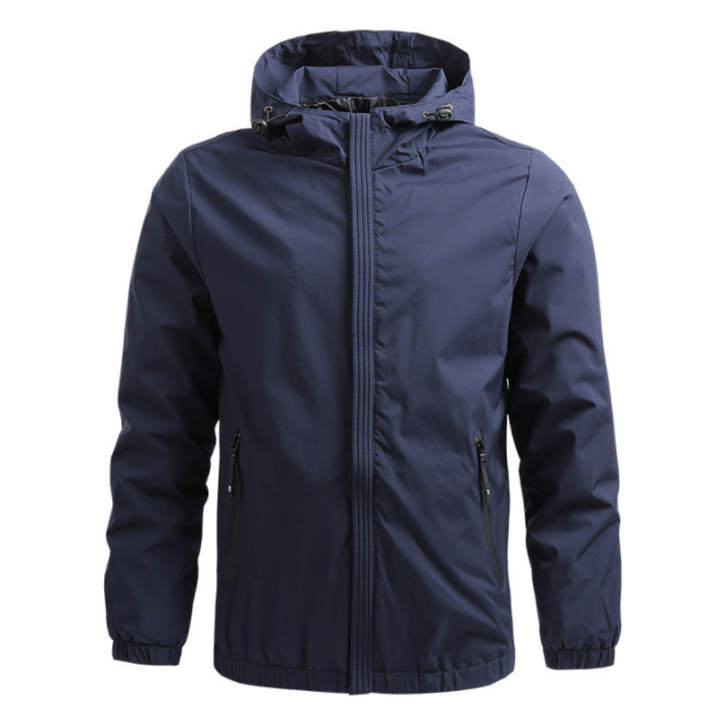 Veste homme respirante sportive avec capuche