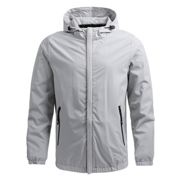 Veste homme respirante sportive avec capuche