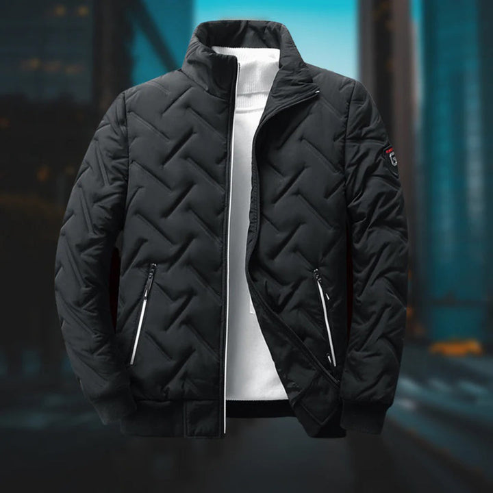 Men's Jacket Puffer Warm Classic With Practical Pockets