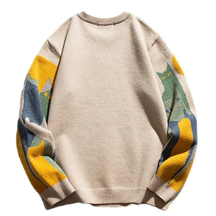 Men's Sweater Oversize Cotton Modern Stylish