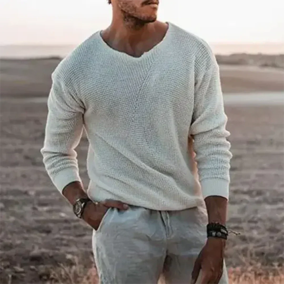 Men's Sweater Soft Knit Casual