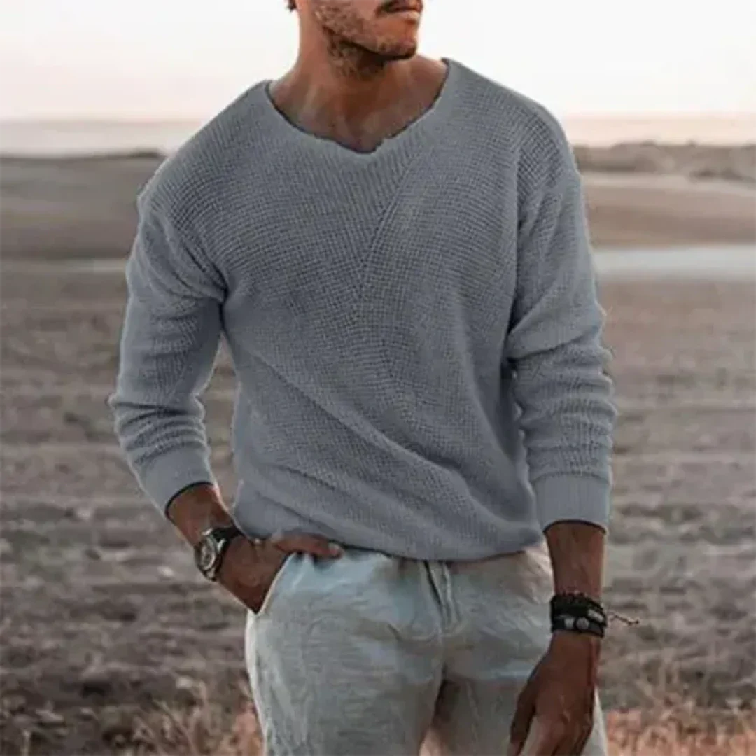 Men's Sweater Soft Knit Casual