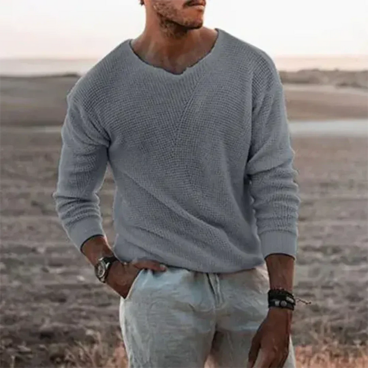 Men's Sweater Soft Knit Casual
