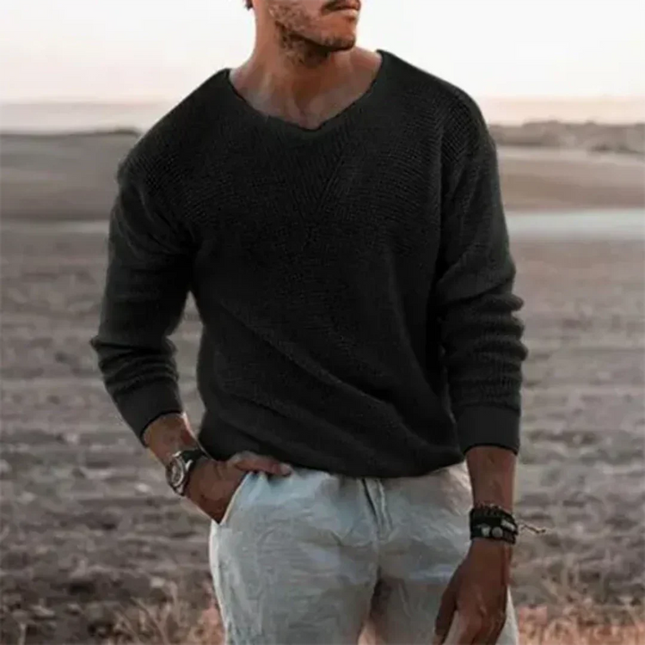 Men's Sweater Soft Knit Casual