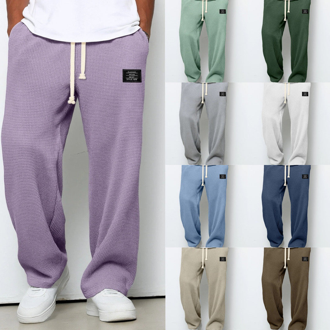 Men's Jogging Pants with Loose Fit and Side Pockets – Comfortable Casual Pants