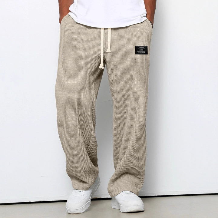 Men's Jogging Pants with Loose Fit and Side Pockets – Comfortable Casual Pants