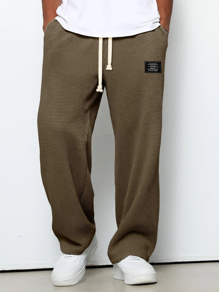 Men's Jogging Pants with Loose Fit and Side Pockets – Comfortable Casual Pants
