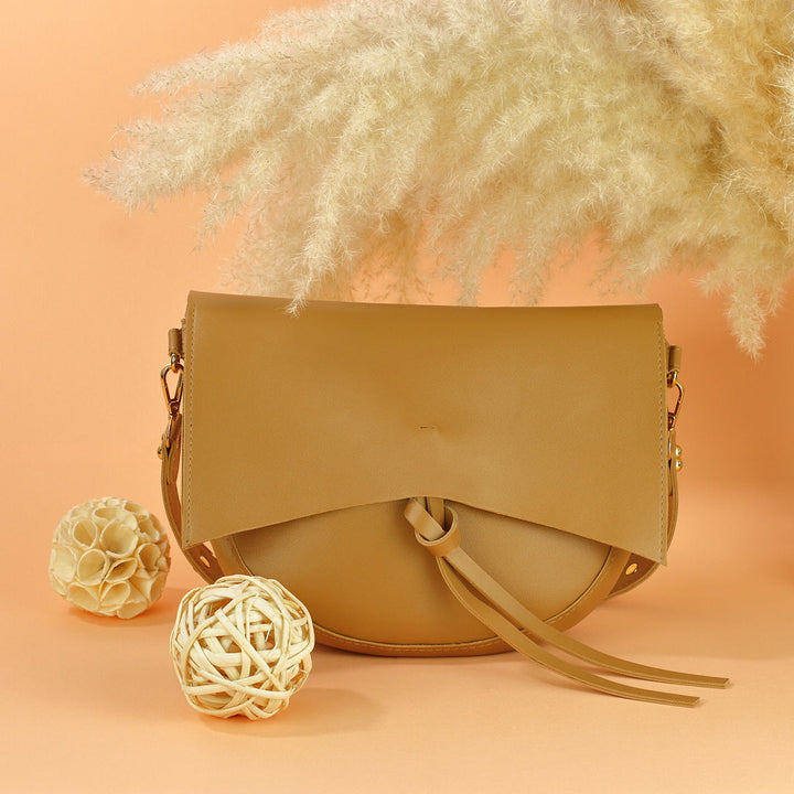 Bolso de hombro vintage para mujer – Cuero vegano con bolsa y correa de lona