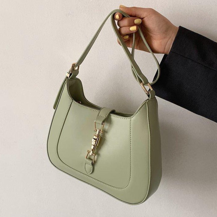 Torba na ramię damska w stylu vintage – wegańska skóra i retro wygląd