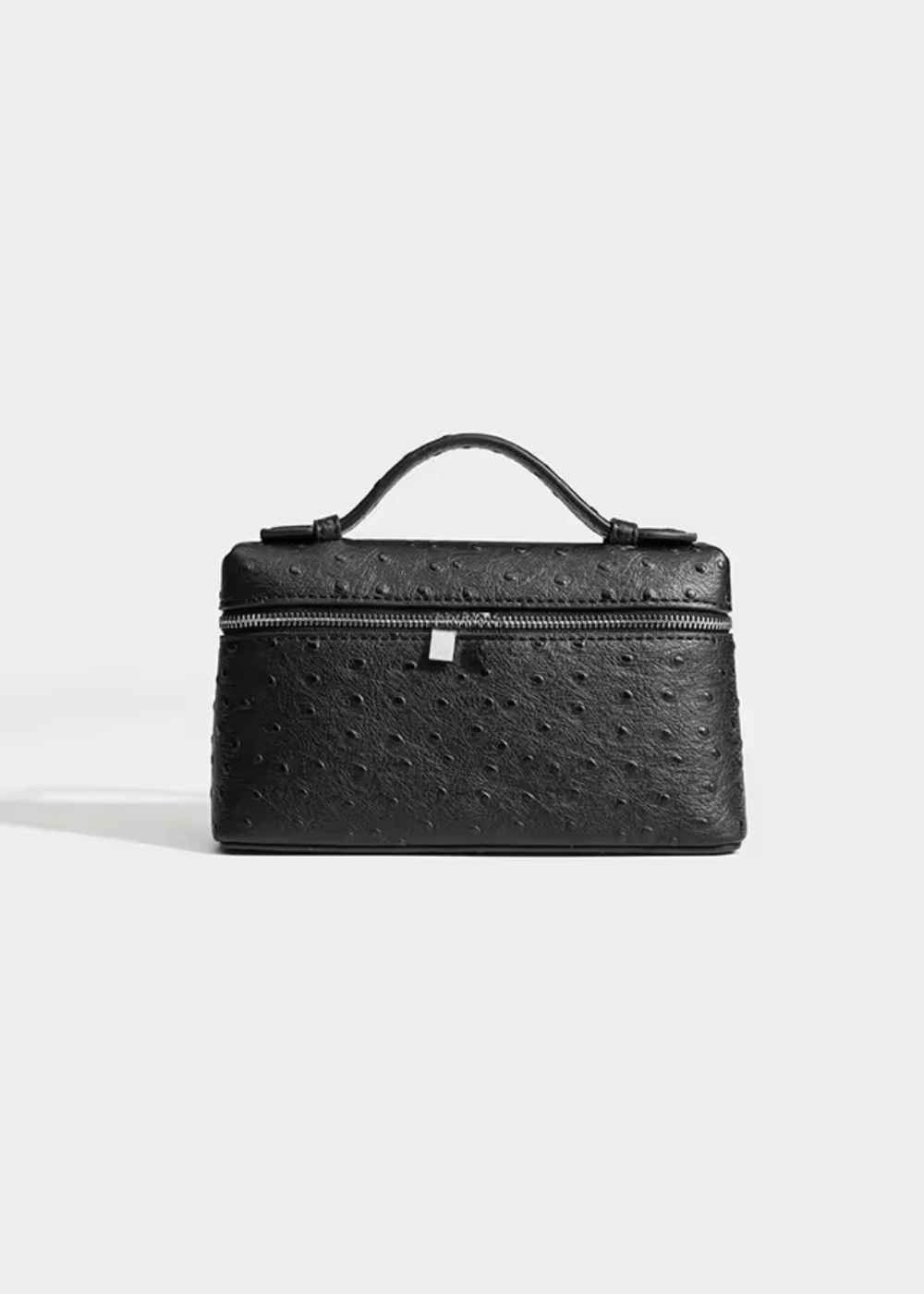 Sling Clutch Handbag Women – Vegan Clutch Bag with Ostrich Embossing