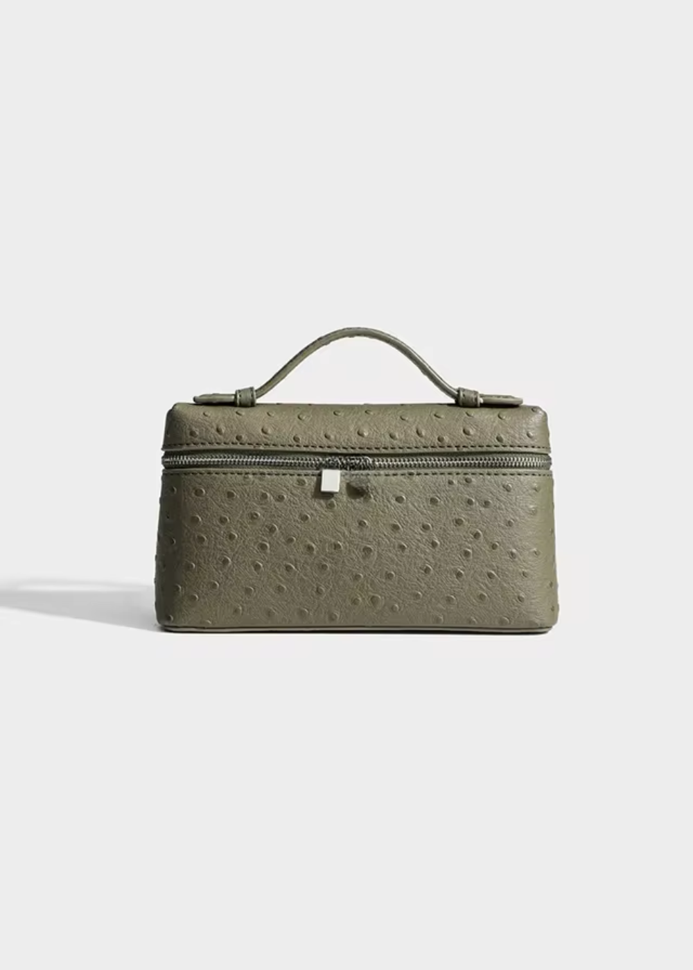 Sling Clutch Handbag Women – Vegan Clutch Bag with Ostrich Embossing