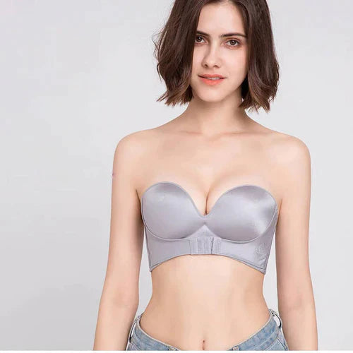Damen BH ohne Bügel – Trägerloser nahtloser Komfort BH für den Alltag