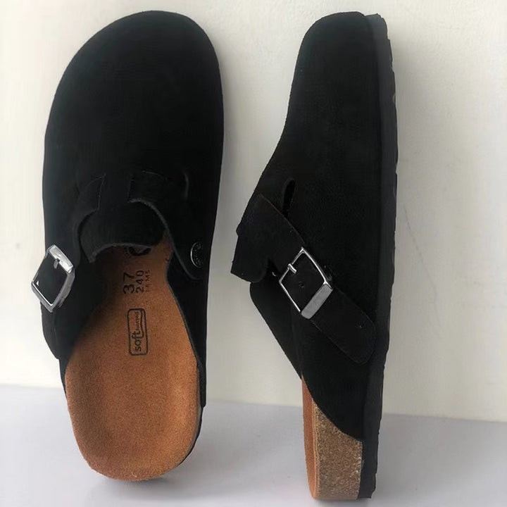Unisex Pantoffeln aus veganem Leder – Handgefertigt & Komfortabel
