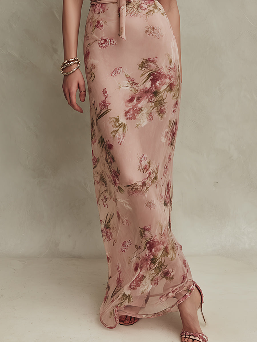 Lia Maxikleid mit Blumenmuster: Eleganz und Komfort für Sommerfeiern 2