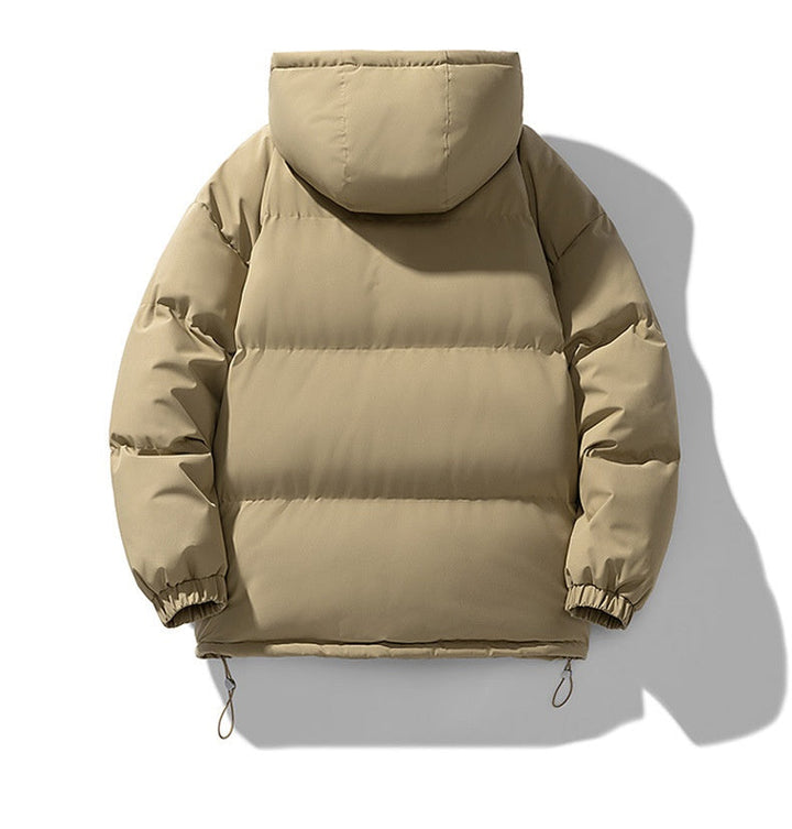 Steppjacke Winterjacke Herren Kapuze Reißverschluss
