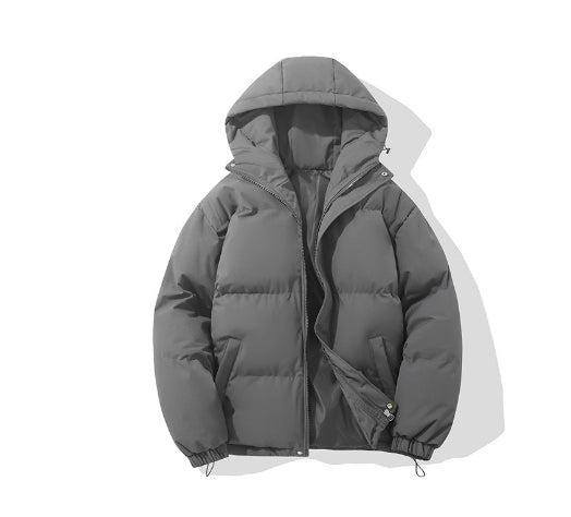 Steppjacke Winterjacke Herren Kapuze Reißverschluss